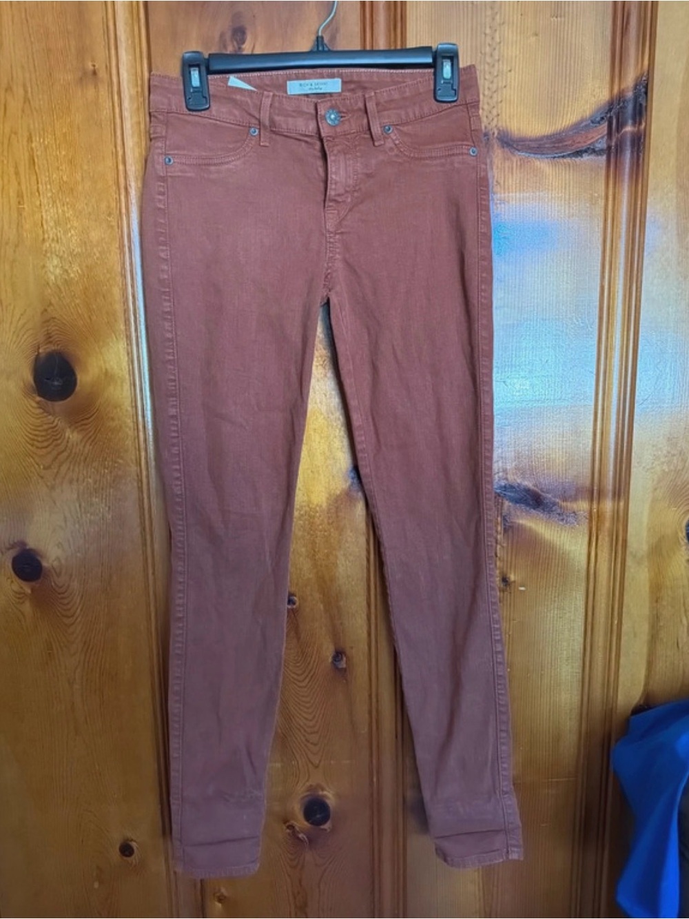Rich & Skinny Rust Brown Skinny Jeans